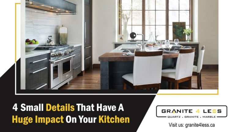 4 Small Details That Have A Huge Impact On Your Kitchen