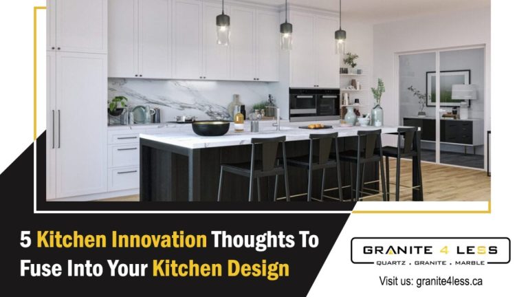 5 Kitchen Innovation Thoughts To Fuse Into Your Kitchen Design