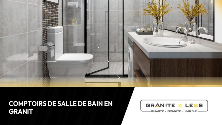 Comptoirs De Salle De Bain En Granit