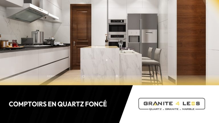 Comptoirs En Quartz Foncé