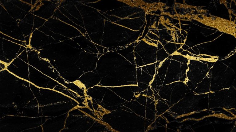 Gold And Black Granite