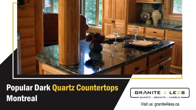 Popular Dark Quartz Countertops Montreal