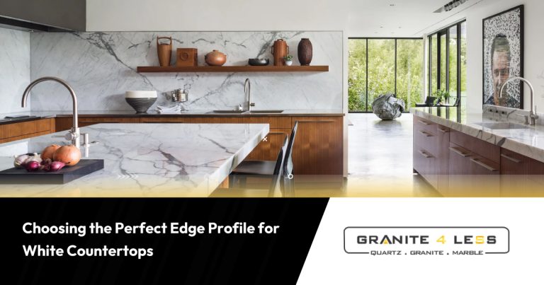 Choosing the Perfect Edge Profile for White Countertops