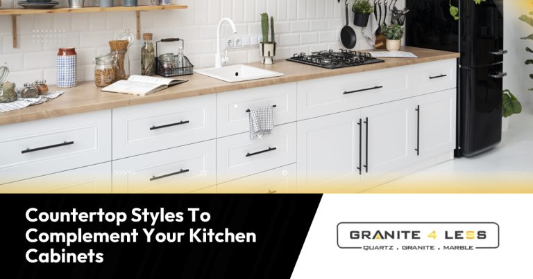 Countertop Styles To Complement Your Kitchen Cabinets