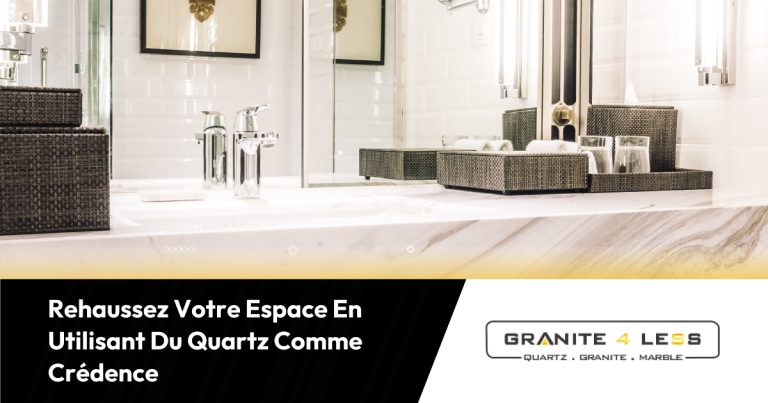 Rehaussez Votre Espace En Utilisant Du Quartz Comme Crédence