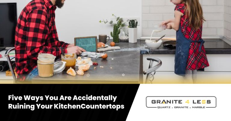 Five Ways You Are Accidentally Ruining Your Kitchen Countertops