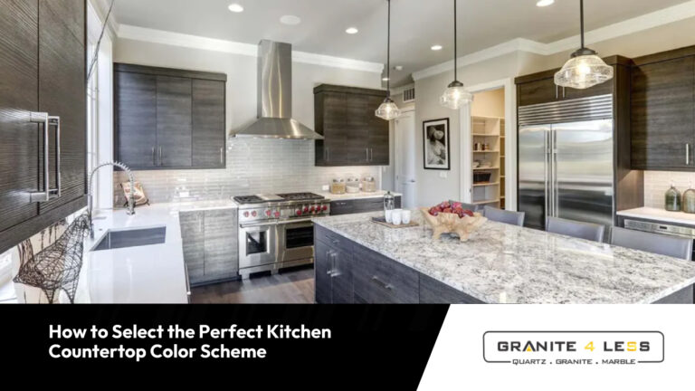 How to Select the Perfect Kitchen Countertop Color Scheme