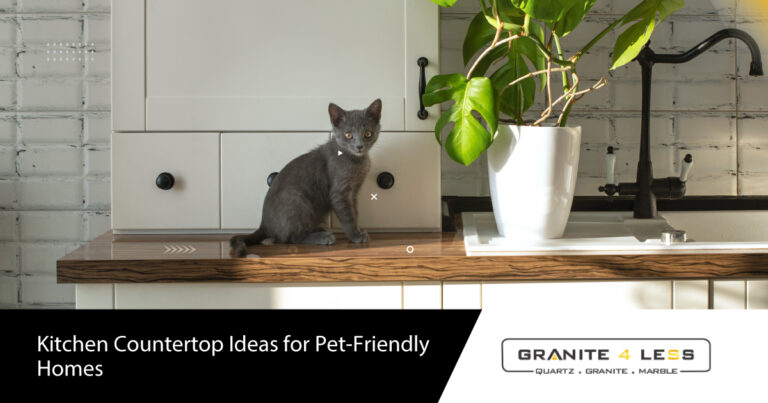 Kitchen Countertop Ideas for Pet-Friendly Homes