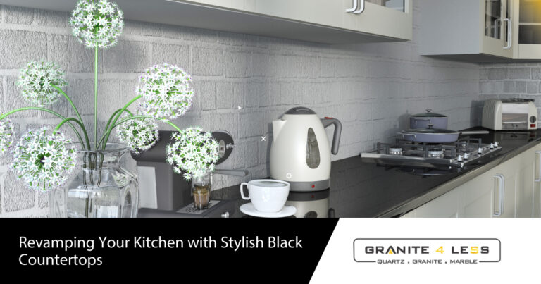 Revamping Your Kitchen with Stylish Black Countertops
