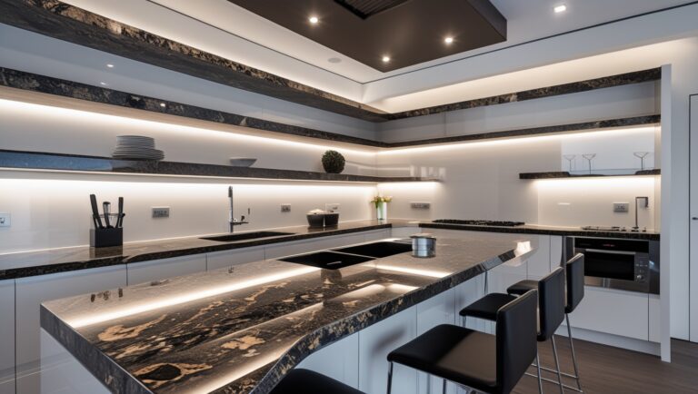 Les comptoirs en granit