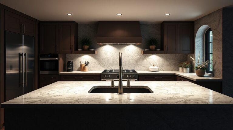 stone countertop in Montreal
