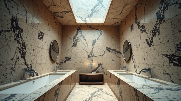 les comptoirs de salle de bain